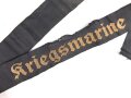 Kriegsmarine Mützenband,  Gesamtlänge 61cm