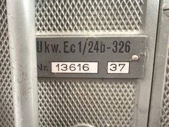 UKW Empfänger c1 , Ekw.E.c1/ 24b-326 datiert 1937....