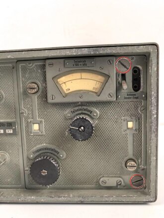 UKW Empfänger c1 , Ekw.E.c1/ 24b-326 datiert 1937.  Frontplatte Originallack, Funktion nicht geprüft. seltenes, frühes Stück