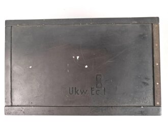 UKW Empfänger c1 , Ekw.E.c1/ 24b-326 datiert 1937.  Frontplatte Originallack, Funktion nicht geprüft. seltenes, frühes Stück