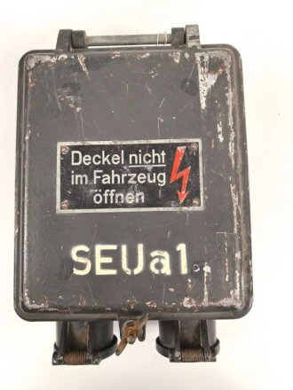 Sendeempfängereinankerumformer SEU a1 datiert 1944, Verwendung für Fu sprech a, d & f. Originallack, . Funktion nicht geprüft