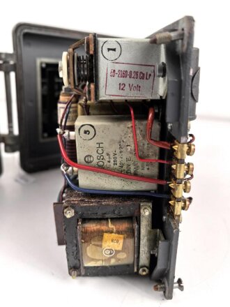 Sendeempfängereinankerumformer SEU a1 datiert 1944, Verwendung für Fu sprech a, d & f. Originallack, . Funktion nicht geprüft