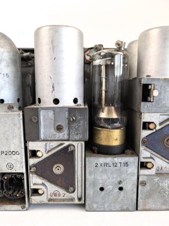 30 Watt Sender a datiert 1944 ( Panzerfunk ) Originallack, Funktion nicht geprüft