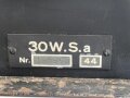 30 Watt Sender a datiert 1944 ( Panzerfunk ) Originallack, Funktion nicht geprüft