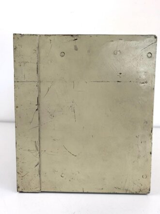 30 Watt Sender a datiert 1940 ( Panzerfunk ) Frontplatte Originallack, Gehäuse alt überlackiert, Funktion nicht geprüft