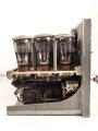 30 Watt Sender / 24 - 120 datiert 1937 ( Panzerfunk ) Originallack, seltenes, frühes Gerät, Funktion nicht geprüft