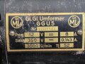 Umformer U 5 . Frühe Baureihe ohne datierung. Originallack, Funktion nicht geprüft.