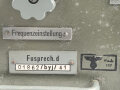 Funksprechgerät f ( Fusprech d. ) datiert 1941. Bordfunkgerät in Panzerspähwagen. Originallack, in Gehäuse eines "f". Funktion nicht geprüft