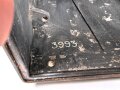 UKW Empfänger d1 ( UKW E.d1 ) datiert 1943.  Originallack, Gehäuse überlackiert.  Funktion nicht geprüft