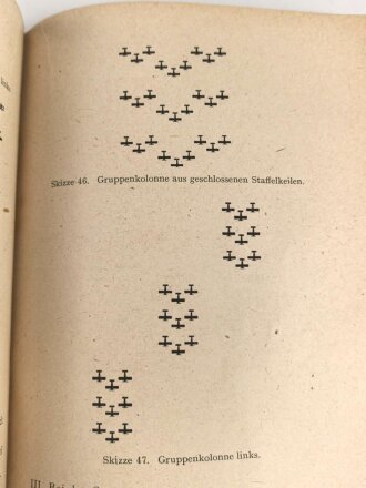 Handbücher der Luftwaffe " Die Luftwaffe der Gegenwart" datiert 1942. 112 Seiten, DIN A5