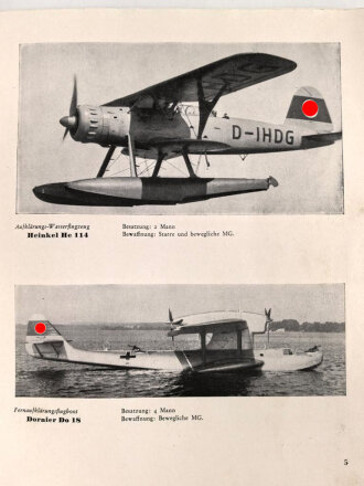 "Die Kriegsflugzeuge Deutschlands Englands und...