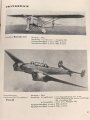 "Die Kriegsflugzeuge Deutschlands Englands und Frankreichs" datiert 1939. 26 Seiten, über DIN A5