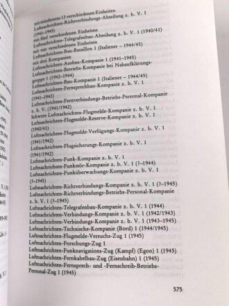 "Die Verbände der Luftwaffe 1935-1945" 703 Seiten, DIN A5