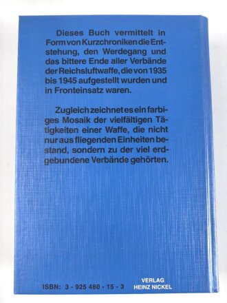 "Die Verbände der Luftwaffe 1935-1945" 703 Seiten, DIN A5