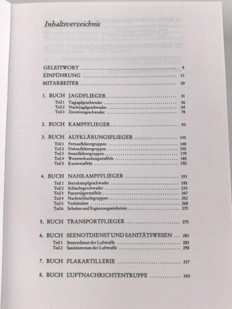 "Die Verbände der Luftwaffe 1935-1945" 703 Seiten, DIN A5