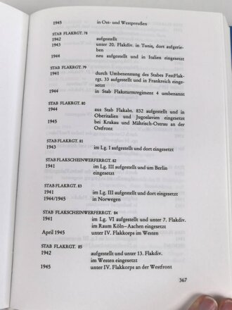 "Die Verbände der Luftwaffe 1935-1945" 703 Seiten, DIN A5
