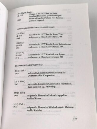 "Die Verbände der Luftwaffe 1935-1945" 703 Seiten, DIN A5