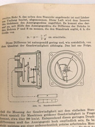 Flugzeugbau und Luftfahrt "Flugzeug-Instrumente" datiert 1934. 99 Seiten, DIN A5