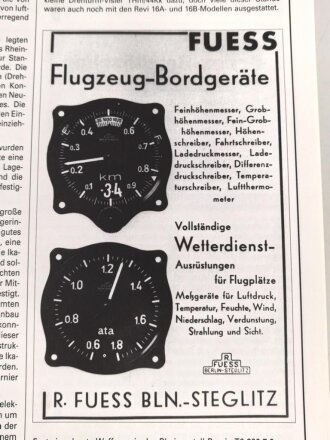 "Deutsche Flugzeuge Cockpits 1935-1945" 256 Seiten, DIN A5