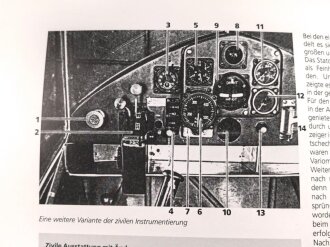 "Cockpits deutscher Flugzeuge - Historische Instrumentierungen von 1911-1970" 302 Seiten, DIN A5