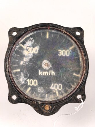 Luftwaffe Fahrtmesser FL 22231, grob gereinigter Boden- oder wasserfund