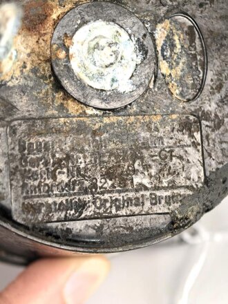 Luftwaffe Fahrtmesser FL 22231, grob gereinigter Boden- oder wasserfund