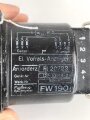 Luftwaffe elektrischer Voratsanzeiger Fl 20723, Baureihe ca. 1944 für FW 190. Funktion nicht geprüft