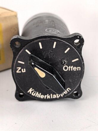 Luftwaffe , Kühlerklappen Handschalter. Fl E6313-01,...