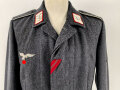 Luftwaffe, Division " Hermann Göring" Fliegerbluse für einen Obergefreiten. Sehr guter Zustand, die Effekten original vernäht, lediglich die vordere Knopfreihe wurde unsachgemäß versetzt.