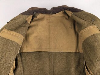 NSKK Feldbluse. wohl ungetragenes Stück in sehr gutem Zustand, die Effekten abgetrennt