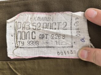 Russland, Uniformjacke aus der Zeit des kalten Krieg, guter Zustand