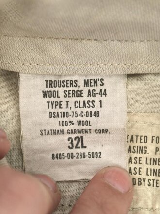 U.S. Army Uniform and Hose, datiert 1967, guter Gesamtzustand