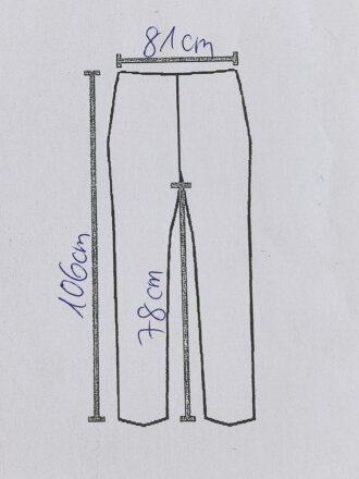 U.S. Army Uniform and Hose, datiert 1967, guter Gesamtzustand