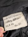 Deutsche Bahn ?, schwarzer Tuchmantel mit goldenen Knöpfen, Etikett von 1965. Guter Zustand