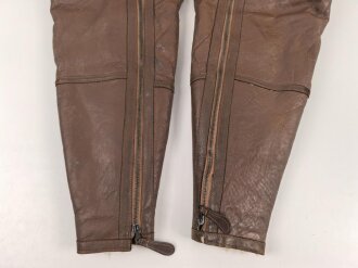 British 1941 dated Royal Air Force Irvin Flying trousers. Good condition, unfortunately the outer pockets removed. All zippers and buttons work