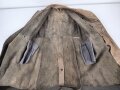 Leder Mantel wie Wehrmacht. Eventuell Eigentumstück ? Guter Gesamtzustand