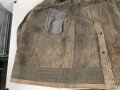 Leder Mantel wie Wehrmacht. Eventuell Eigentumstück ? Guter Gesamtzustand