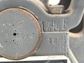 Luftwaffe Kabeltrommel " K.Tr.1" für Prüf Netzgerät PNG 2, Fl  28120. Originallack, die Trommel defekt, sonst guter Gesamtzustand.
