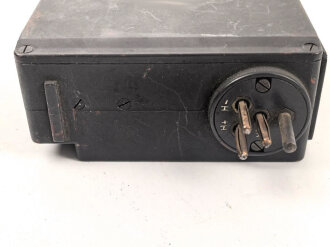 Frequenzprüfgerät i ( Fprüf.i. ) Wehrmacht datiert 1944. Originallack, Optisch einwandfrei, war sicher nie geöffnet