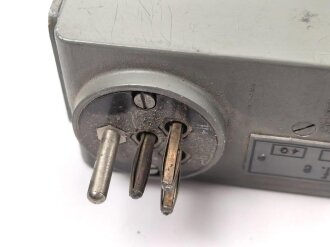 Frequenzprüfgerät e ( Fprüf.e. ) Wehrmacht datiert 1940. Originallack, Optisch einwandfrei, Funktion nicht geprüft