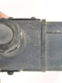 Steckverbindung für Frequenzprüfgeräte der Wehrmacht. Leichtmetall, guter Zustand, Originallack, Funktion nicht geprüft