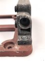 Einbaurahmen zum Umformersatz U. 10  für Panzerfunk der Wehrmacht. Die Schrauben und vermutlich die vorderen Feststellschrauben neuzeitlich ergänzt