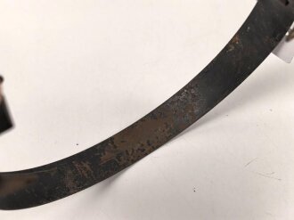 Kopfbügel zum "Panzer" Kopfhörer der Wehrmacht. Doppelfernhörer b. Ungereinigtes Stück