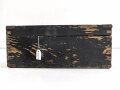 Luftwaffe, Transportkasten "Feldprüfgerät für Fahrt- und Höhenmesser Fl 22886"  Originallack, grob gereinigt