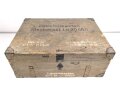 Luftwaffe, Zubehörkasten Steckmast Ln 20460. Originallack, Maße 48 x 67 x 26cm