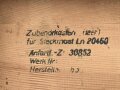 Luftwaffe, Zubehörkasten Steckmast Ln 20460. Originallack, Maße 48 x 67 x 26cm