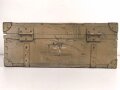 Luftwaffe, Zubehörkasten Steckmast Ln 20460. Originallack, Maße 48 x 67 x 26cm