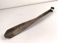Bodenanker für Abspannung Kurbelmast / Steckmast der Wehrmacht. Gesamtlänge 51cm. Ungereinigtes, narbiges Stücj