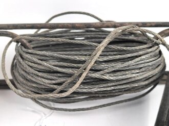 Abspannvorrichtung, vermutlich für einen Steckmast . Originallack, Gesamtlänge der Spanneinrichtung 33cm
