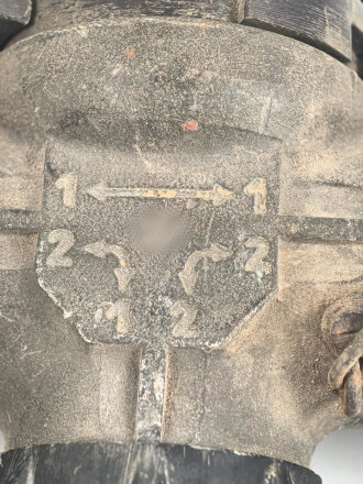 Abzweigmuffe für Feldfernkabel der Wehrmacht. Guter Zustand